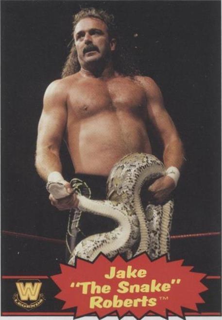 2012 Topps Heritage WWE - Jake "The Snake" Roberts #83