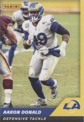 2021 Panini NFL Sticker & Card Collection Aaron Donald #50