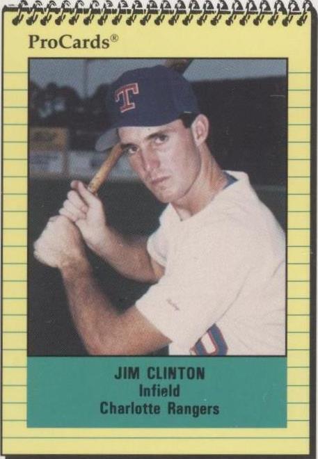 1991 ProCards Minor League - Jim Clinton #1320