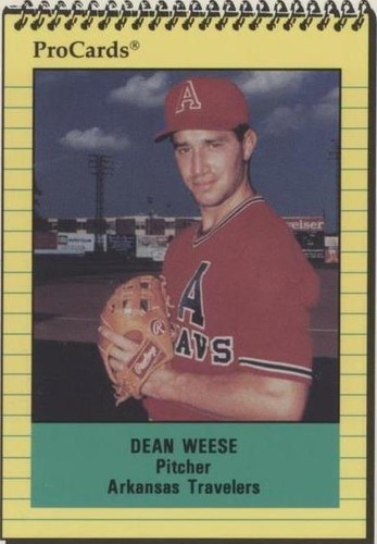 1991 ProCards Minor League - Dean Weese #1286