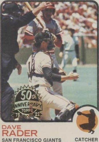 2022 Topps Heritage - Dave Rader #121