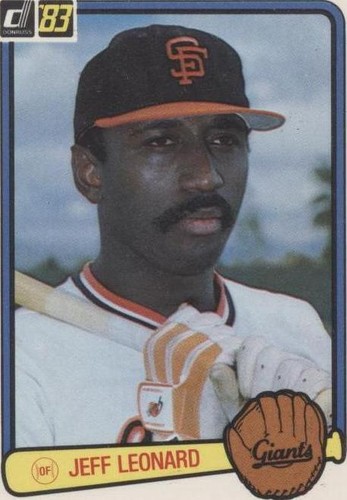 1983 Donruss - Jeffrey Leonard #474