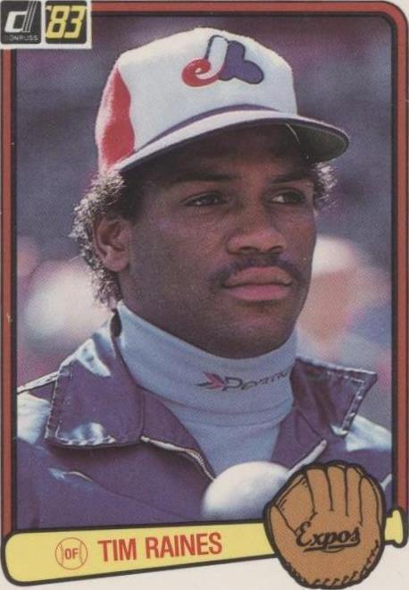 Donruss 1983 - Tim Raines #540