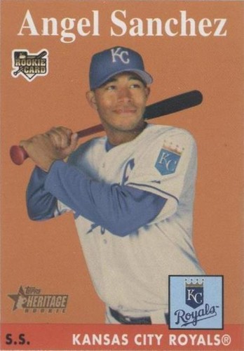 2007 Topps Heritage - Angel Sanchez #302