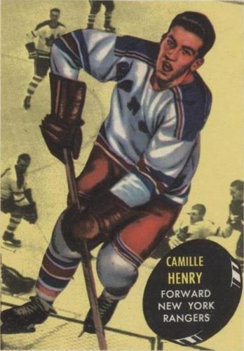 1961-62 Topps - Camille Henry #56