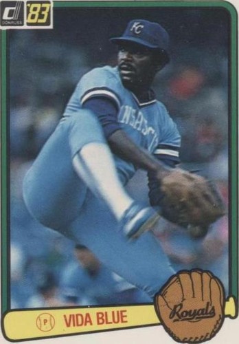 1983 Donruss - Vida Blue #34