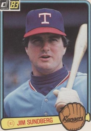 1983 Donruss - Jim Sundberg #609