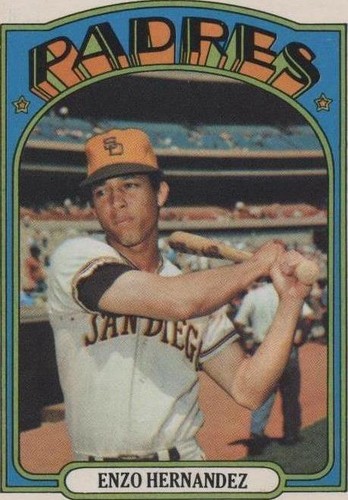 ENZO HERNANDEZ 1972 TOPPS BASEBALL CARD #7 | eBay