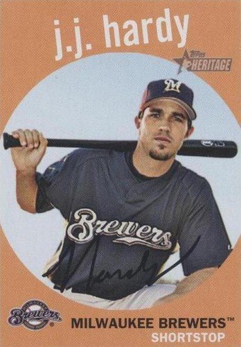 2008 Topps Heritage - J.J. Hardy #169