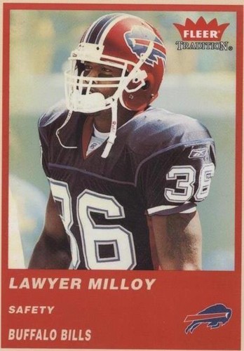 2004 Fleer Tradition Lawyer Milloy #310