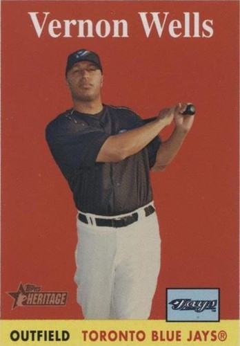 2007 Topps Heritage - Vernon Wells #437