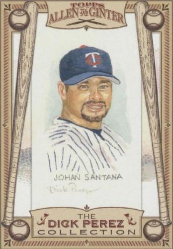 2006 Topps Allen & Ginter's - Johan Santana #17