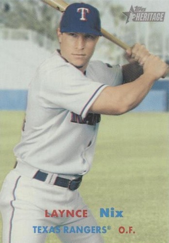 2006 Topps Heritage - Laynce Nix #405