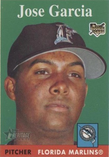 2007 Topps Heritage - Jose Garcia #464
