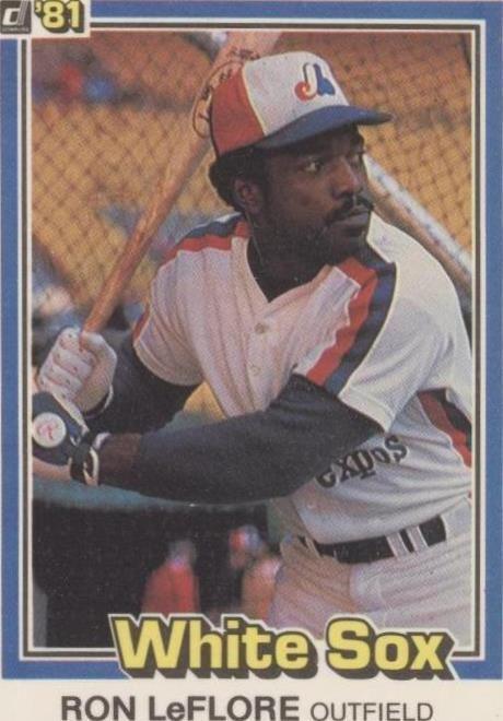 1981 Donruss - Ron Leflore #576