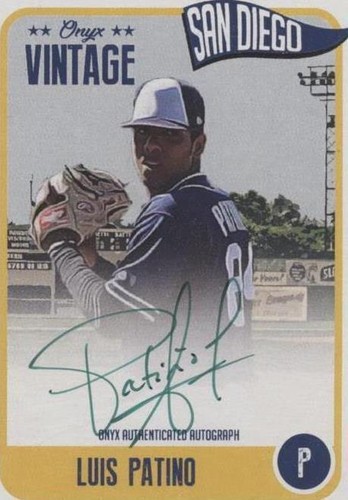 2020 Onyx Vintage - Luis Patino #VALP