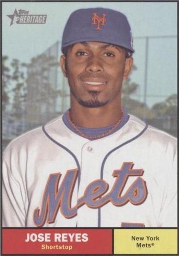 2010 Topps Heritage - Jose Reyes #259