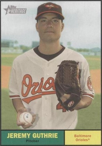 2010 Topps Heritage - Jeremy Guthrie #85