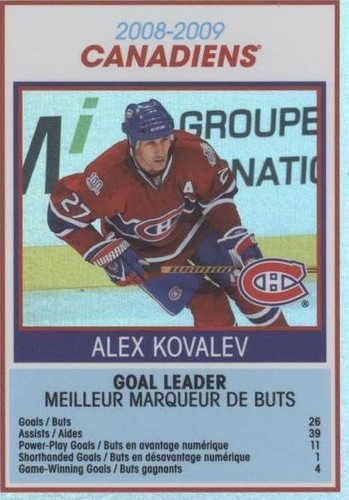 2009-10 O-Pee-Chee - Alex Kovalev #TC16