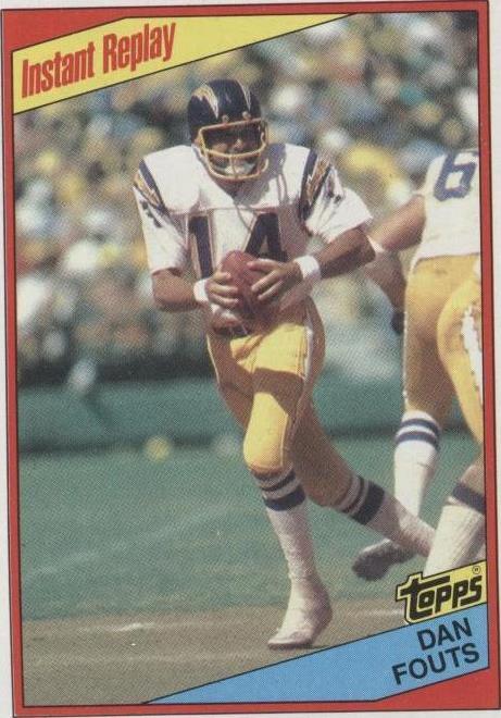 1984 Topps Dan Fouts #180