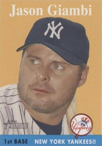 2007 Topps Heritage - Jason Giambi #240