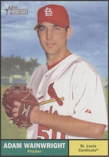 2010 Topps Heritage - Adam Wainwright #11