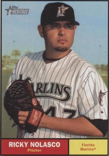 2010 Topps Heritage - Ricky Nolasco #375