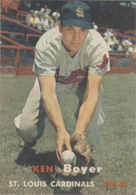 1957 Topps - Ken Boyer #122