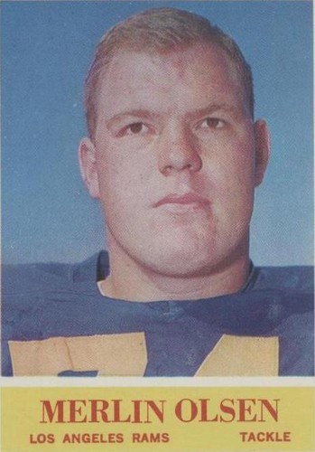 1964 Philadelphia Merlin Olsen #91