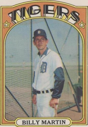 1972 O-Pee-Chee - Billy Martin #33