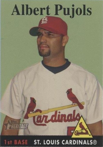 2007 Topps Heritage - Albert Pujols #168