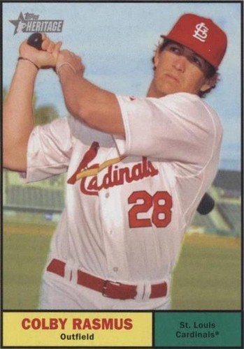 2010 Topps Heritage - Colby Rasmus #91