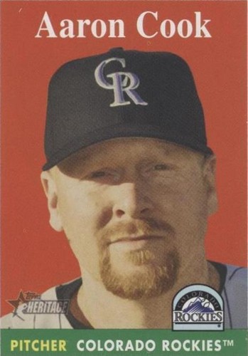 2007 Topps Heritage - Aaron Cook #257