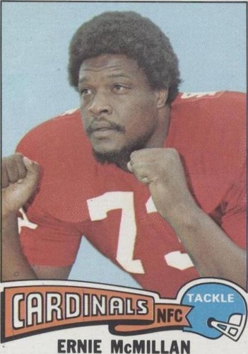 1975 Topps Ernie McMillan #344