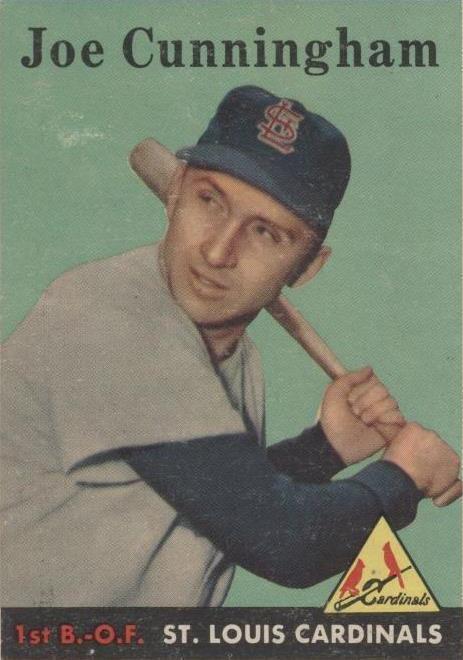 1958 Topps - Joe Cunningham #168