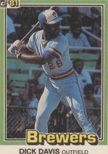 1981 Donruss - Dick Davis #528