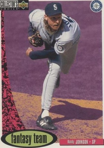 1996 Upper Deck Collector's Choice Fantasy Team Randy Johnson HOF