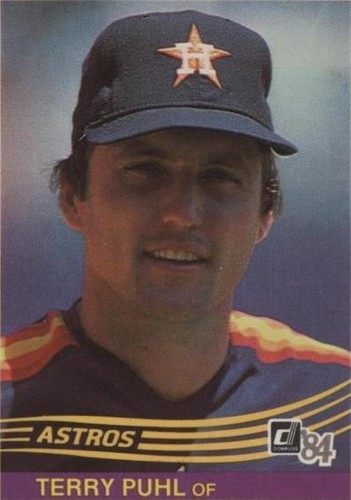 1984 Donruss - Terry Puhl #476