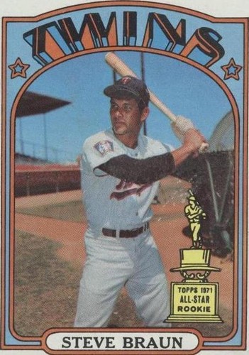 1972 Topps #244 Steve Braun EX BL01 | eBay