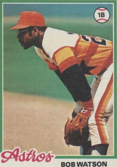 1978 年 Topps - Bob Watson #330