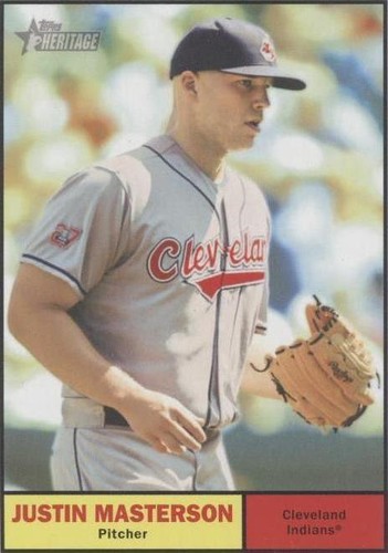 2010 Topps Heritage - Justin Masterson #431
