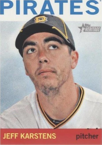 2013 Topps Heritage - Jeff Karstens #396