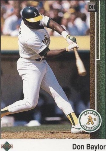 1989 Upper Deck - Don Baylor #601