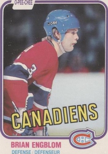1981-82 O-Pee-Chee - Brian Engblom #175