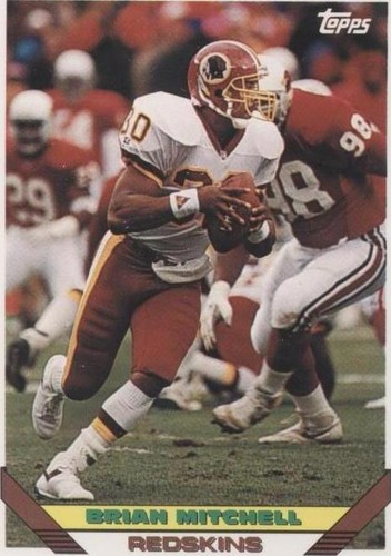 1993 Topps Brian Mitchell #476