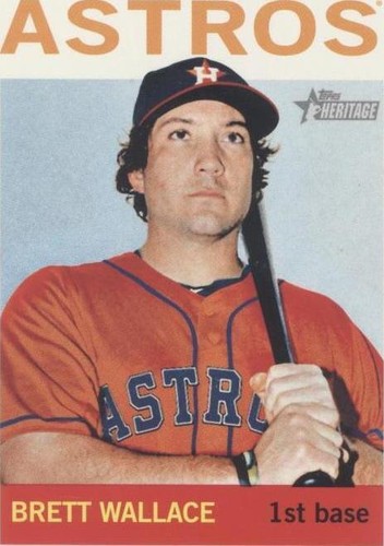 2013 Topps Heritage - Brett Wallace #57