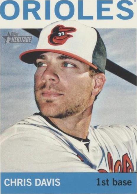 2013 Topps Heritage - Chris Davis #H545