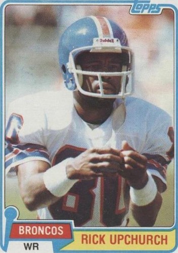 1981 Topps Rick Upchurch #82