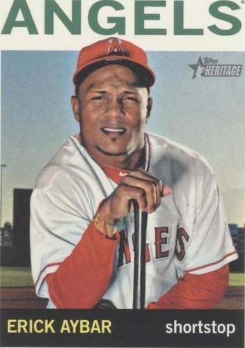 2013 Topps Heritage - Erick Aybar #97