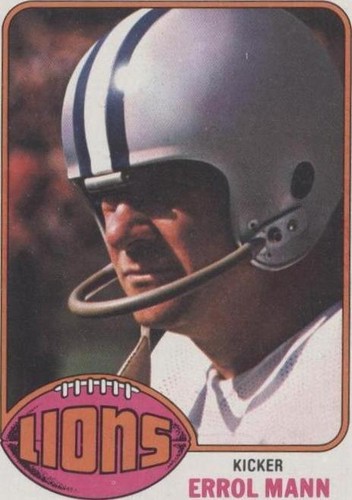 1976 Topps Errol Mann #227